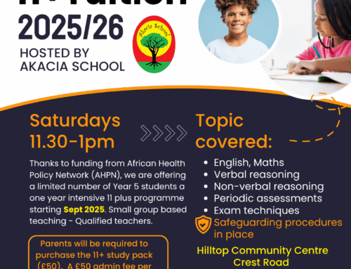 Subsidised 11+ tuition for Year 5 students starting Sept 2025